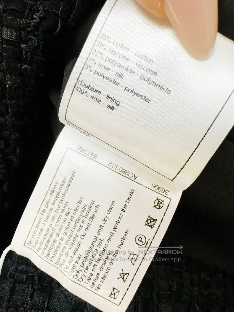 Chanel Chanel Castle series black leather chain four-pocket woven Size XS / US 0-2 / IT 36-38 - 7 Thumbnail