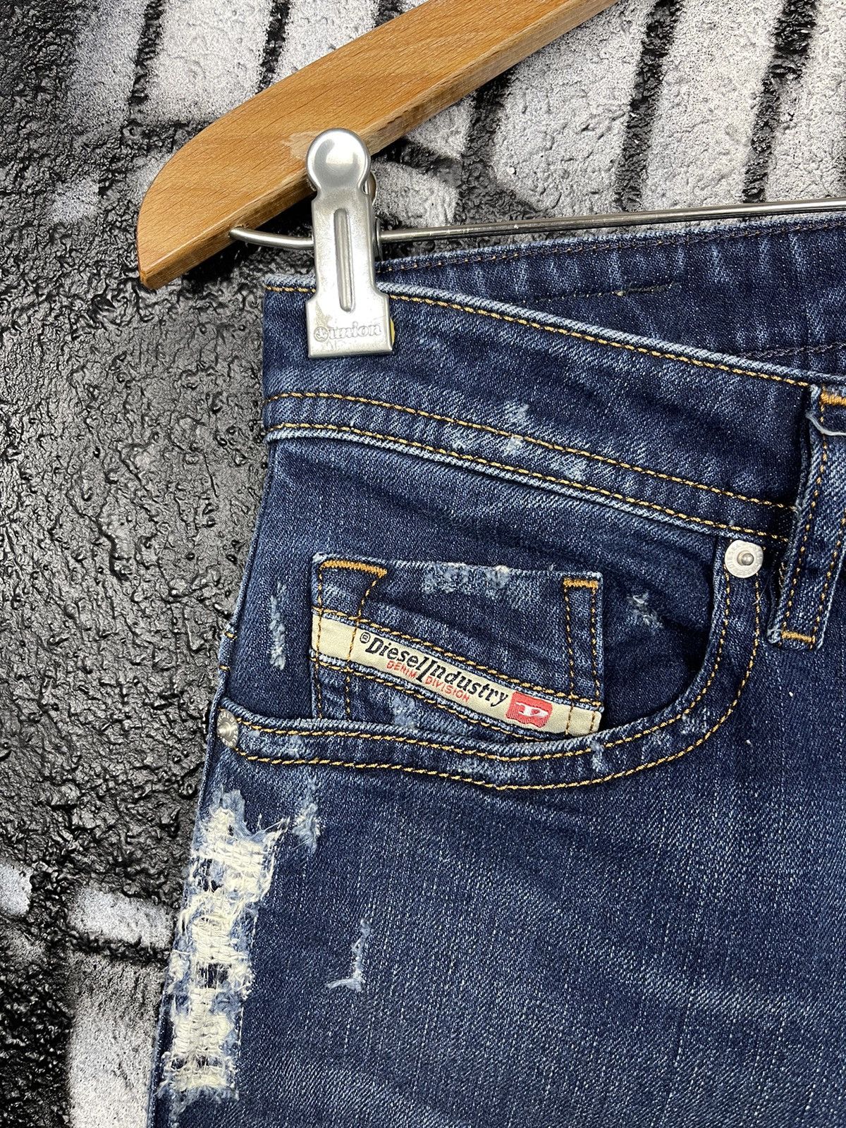 Diesel Diesel Thommer Distressed Slim Jeans Men’s Size W28 L30 Size US 28 / EU 44 - 7 Thumbnail