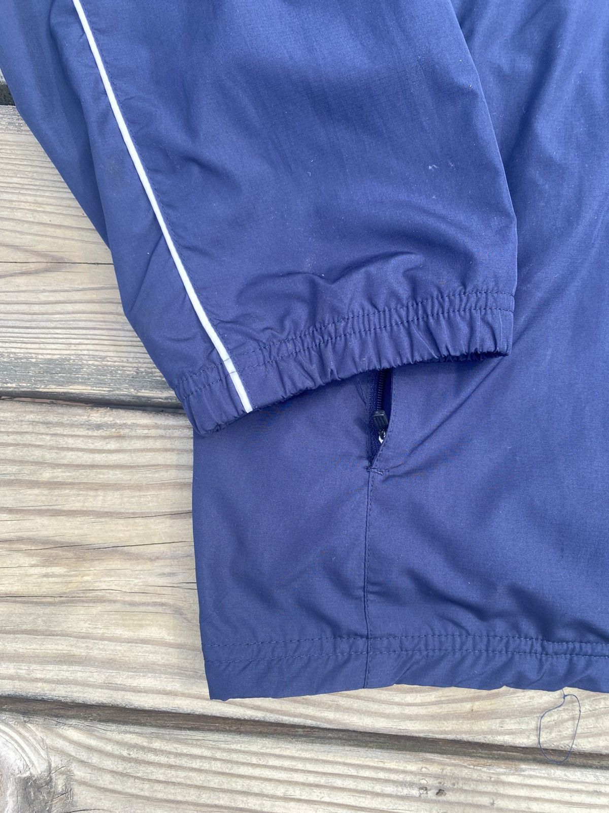 Adidas × New York Yankees × Vintage Vintage Adidas New York Yankees Navy Blue WindBreaker Size US L / EU 52-54 / 3 - 3 Thumbnail
