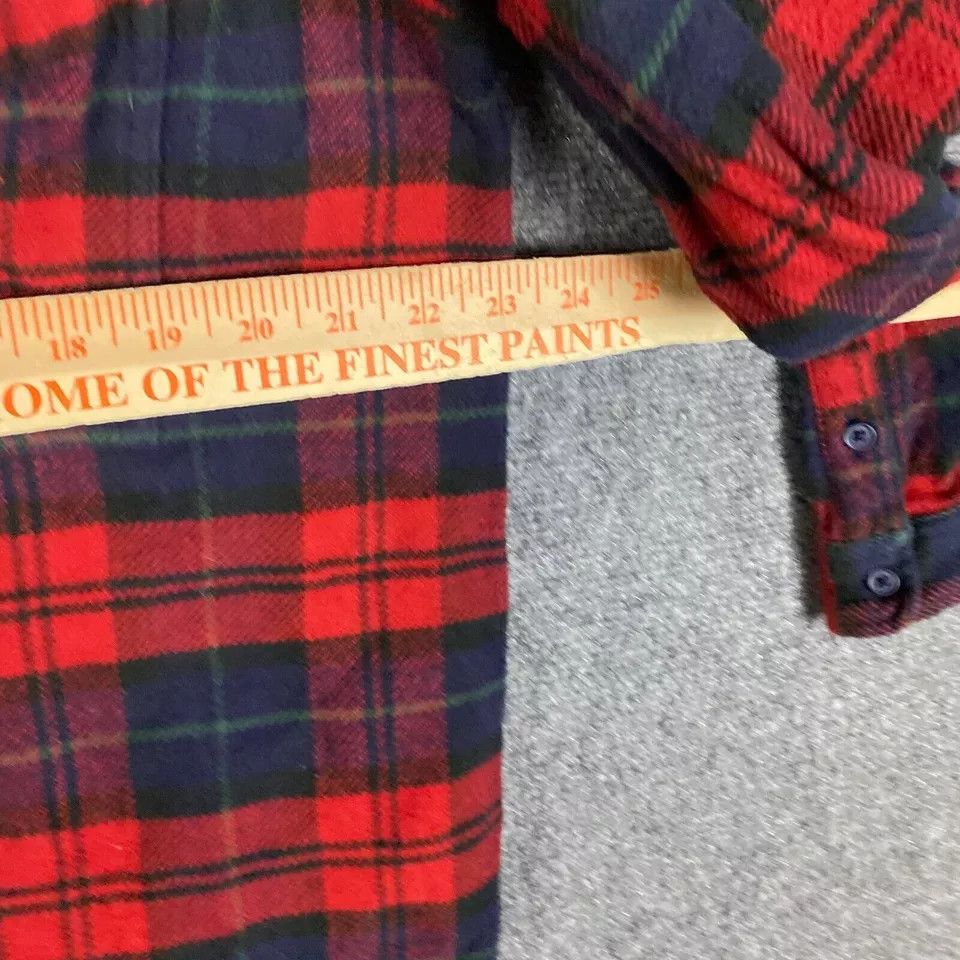 American Eagle Outfitters American Eagle Flannel Women's 100% Cotton Hooded Plaid S Size S / US 4 / IT 40 - 5 Thumbnail