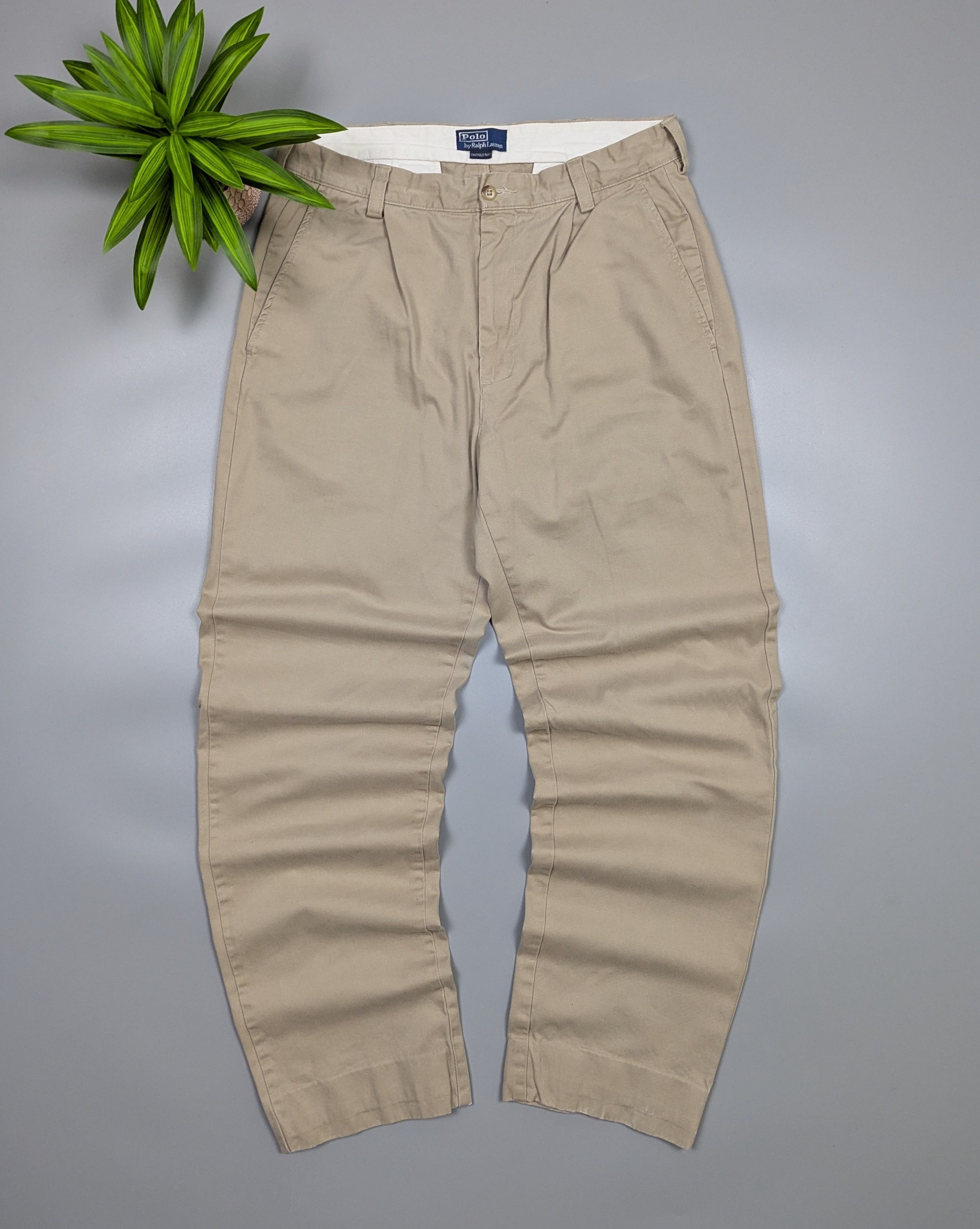 Polo Ralph Lauren POLO RALPH LAUREN VTG Men’s Chatfield Tapered Chino Pants Size US 34 / EU 50 - 1 Thumbnail