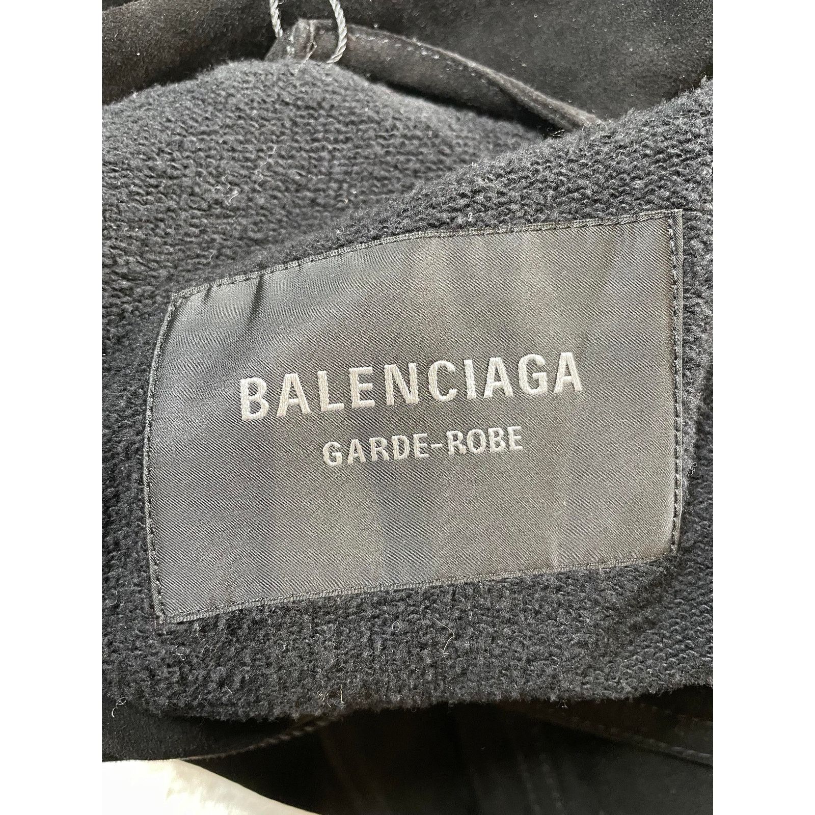 Balenciaga Balenciaga Lamb Leather Windbreaker Jacket Size US XL / EU 56 / 4 - 7 Thumbnail