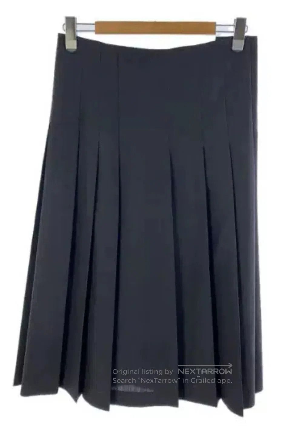 Yohji Yamamoto Y's Yohji Yamamoto Black Pleated Skirt. Size 30" / US 8 / IT 44 - 1 Thumbnail