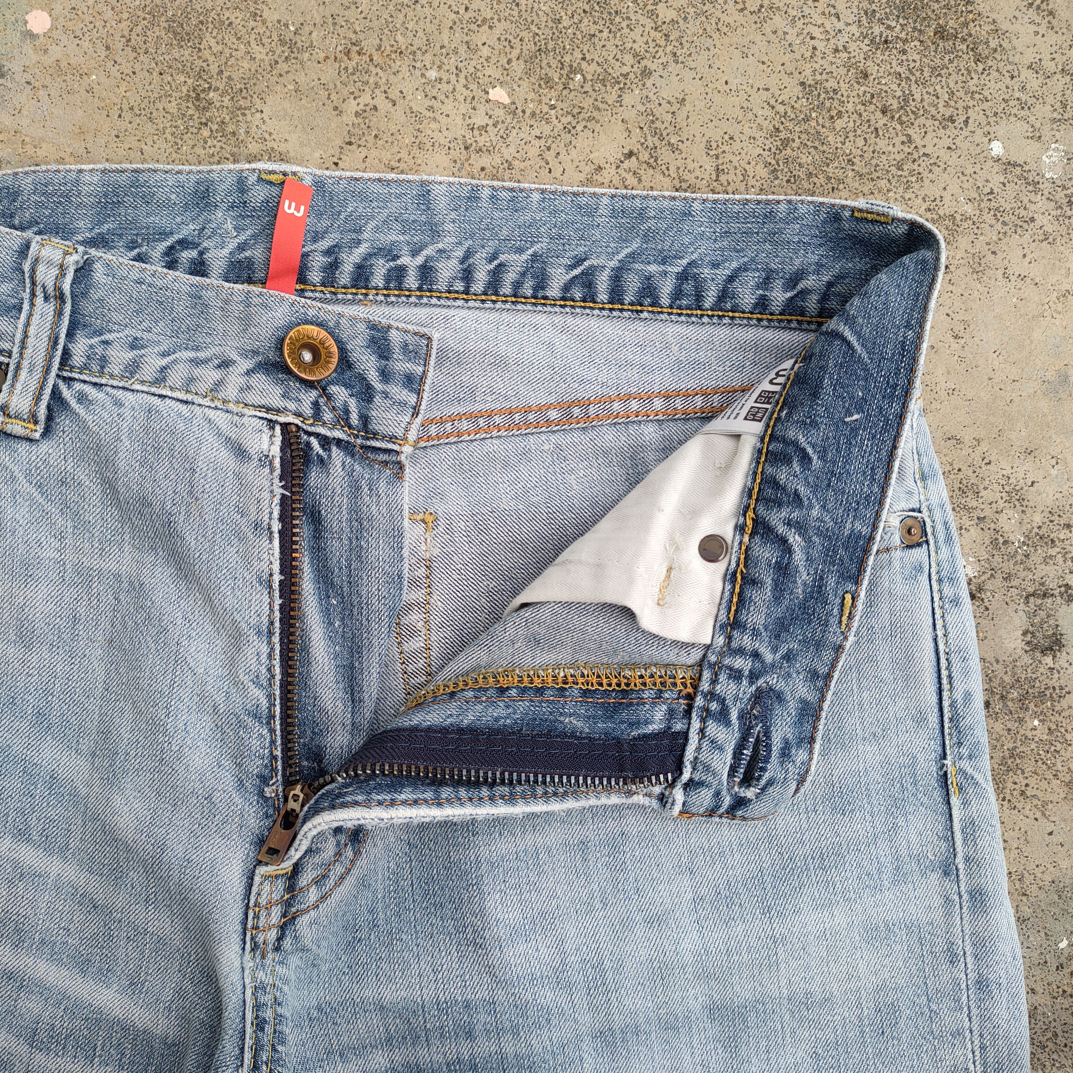 Japanese Brand VINTAGE JAPANESE FADED BLUE JEANS DENIM PANTS Size US 33 - 6 Thumbnail