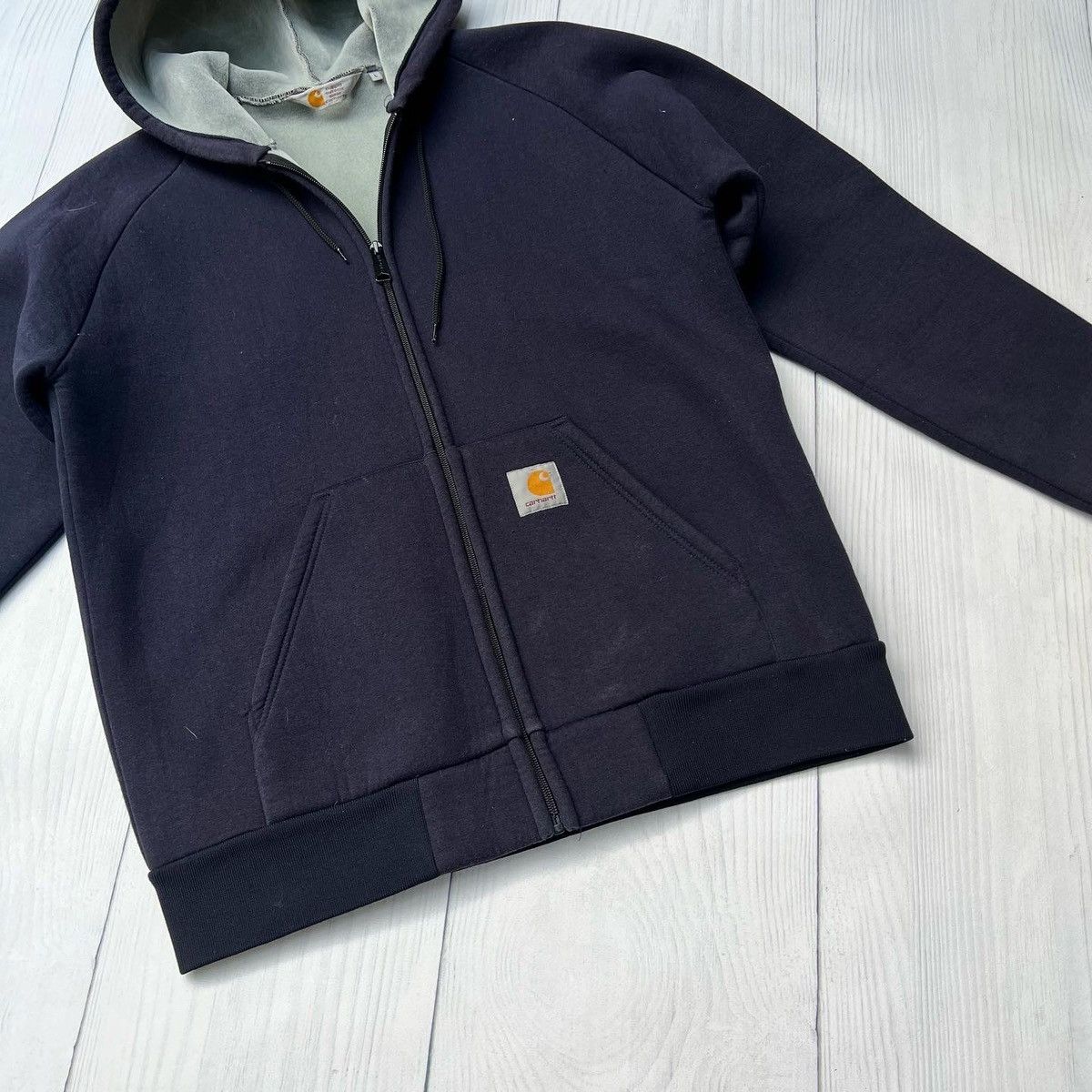 Carhartt × Vintage Carhartt WIP Zip Hoodie Jacket Size US L / EU 52-54 / 3 - 3 Thumbnail