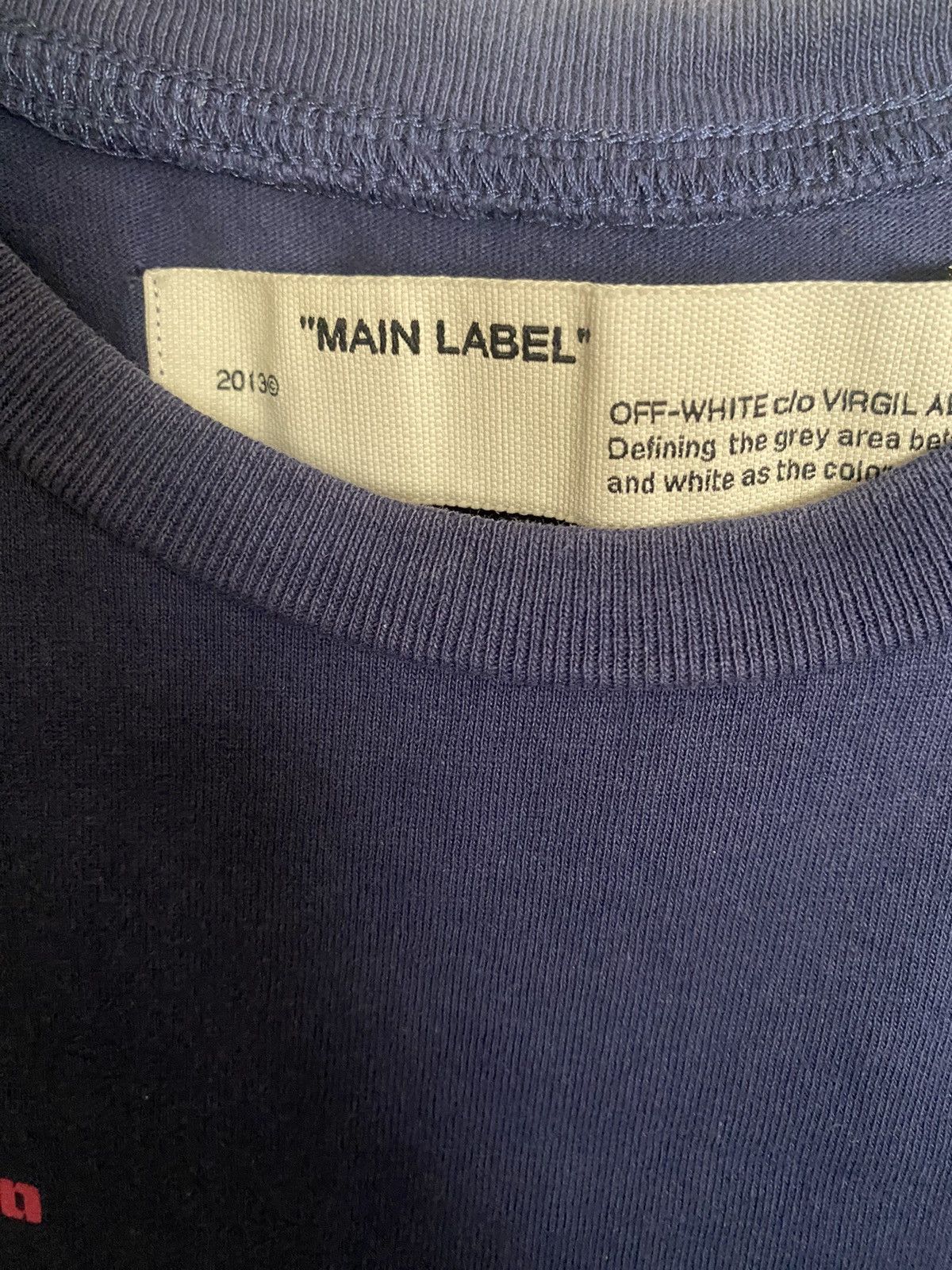 Off-White Off-White Incompiuto T-shirt FW 19/20 Size US XS / EU 42 / 0 - 9 Thumbnail