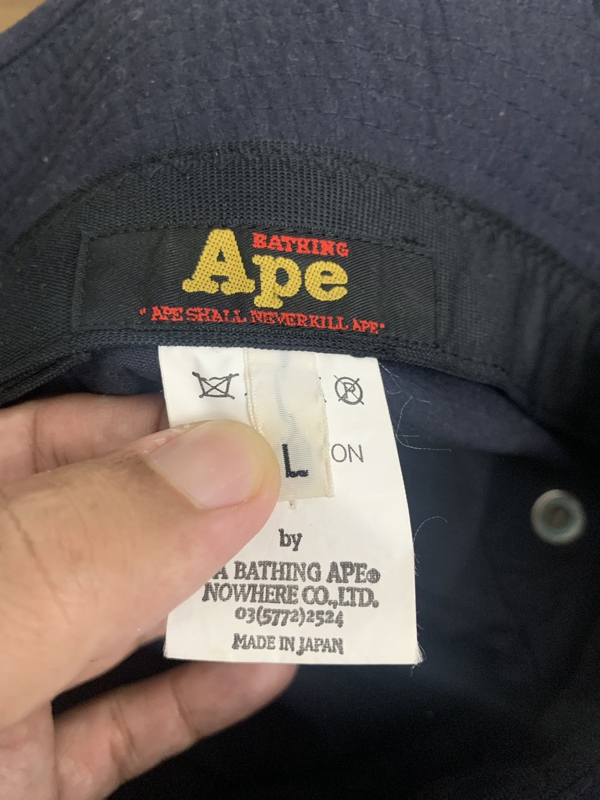 Bape × Vintage Vintage A Bathing Ape Bape bucket hat cap Size ONE SIZE - 6 Thumbnail