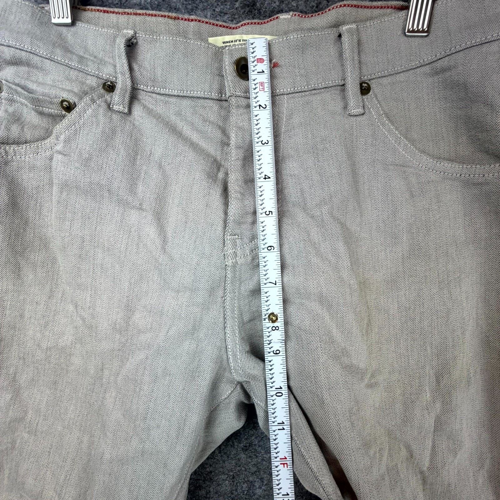 Raleigh Denim Raleigh Denim Martin Jeans Mens 30 Beige Cotton Skinny Leg Size US 30 / EU 46 - 8 Thumbnail