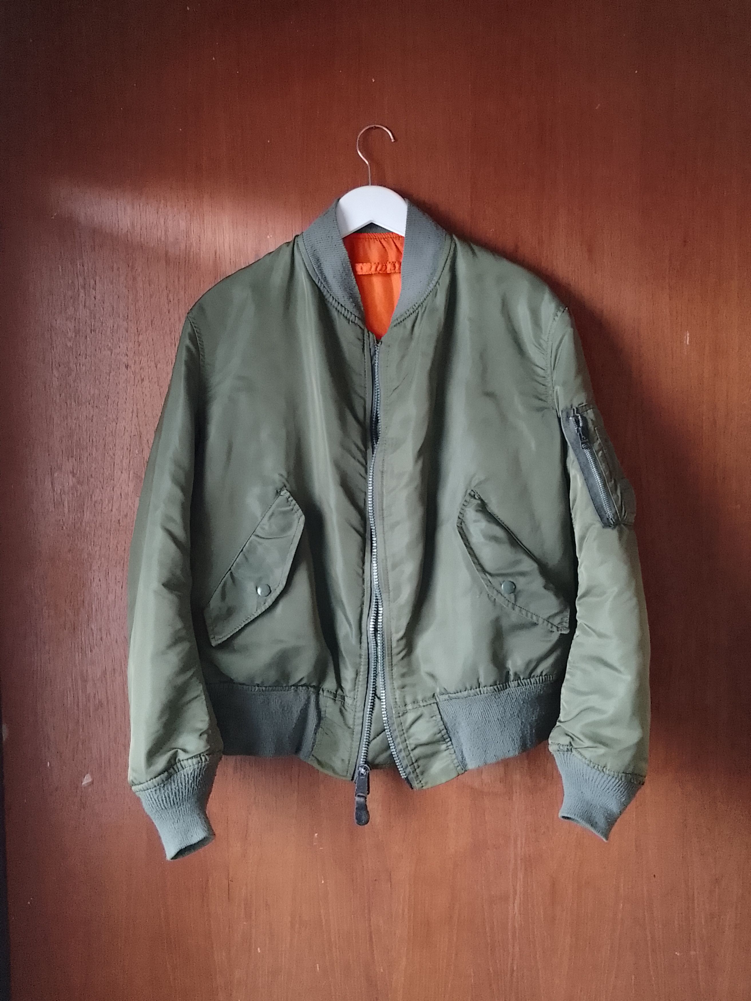 Alpha Industries Alpha Industries Bomber Jacket Vintage Size US M / EU 48-50 / 2 - 1 Thumbnail