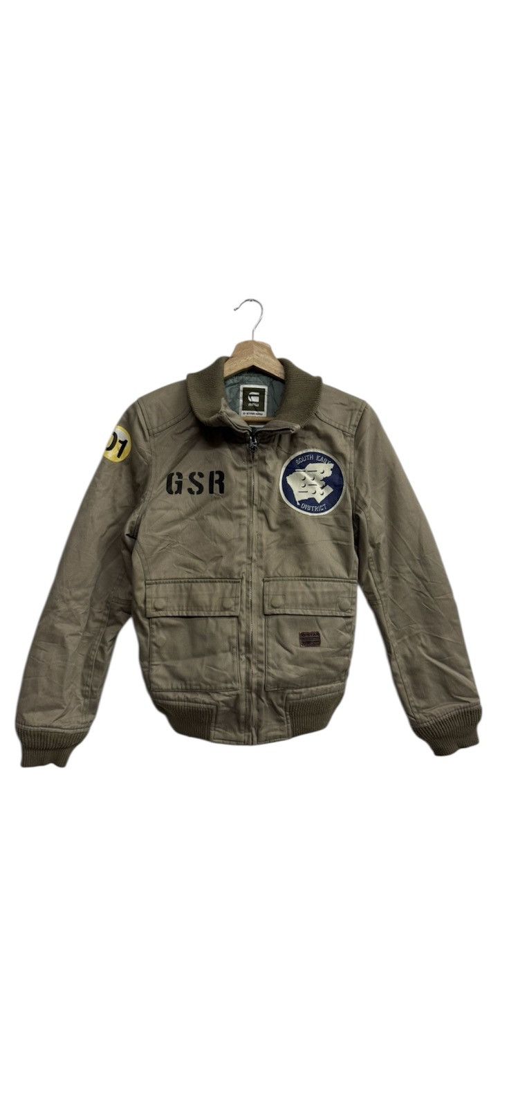 G-Star G-STAR GSR Bomber Jacket Size US XS / EU 42 / 0 - 1 Thumbnail