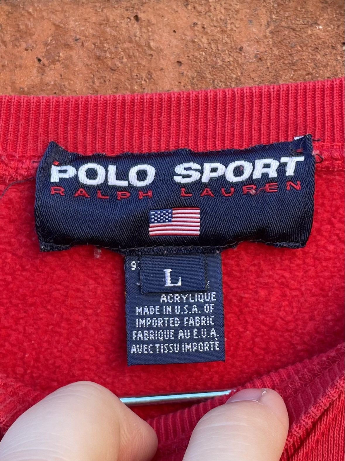 Polo Ralph Lauren Vintage Polo Sport Ralph Lauren Crewneck Sweatshirt Size US L / EU 52-54 / 3 - 2 Thumbnail