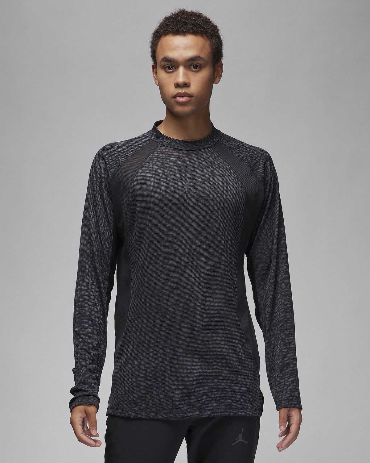 Jordan Brand Nike Air Jordan Dri-FIT ADV Long Sleeve Elephant Print Black Size US M / EU 48-50 / 2 - 1 Thumbnail