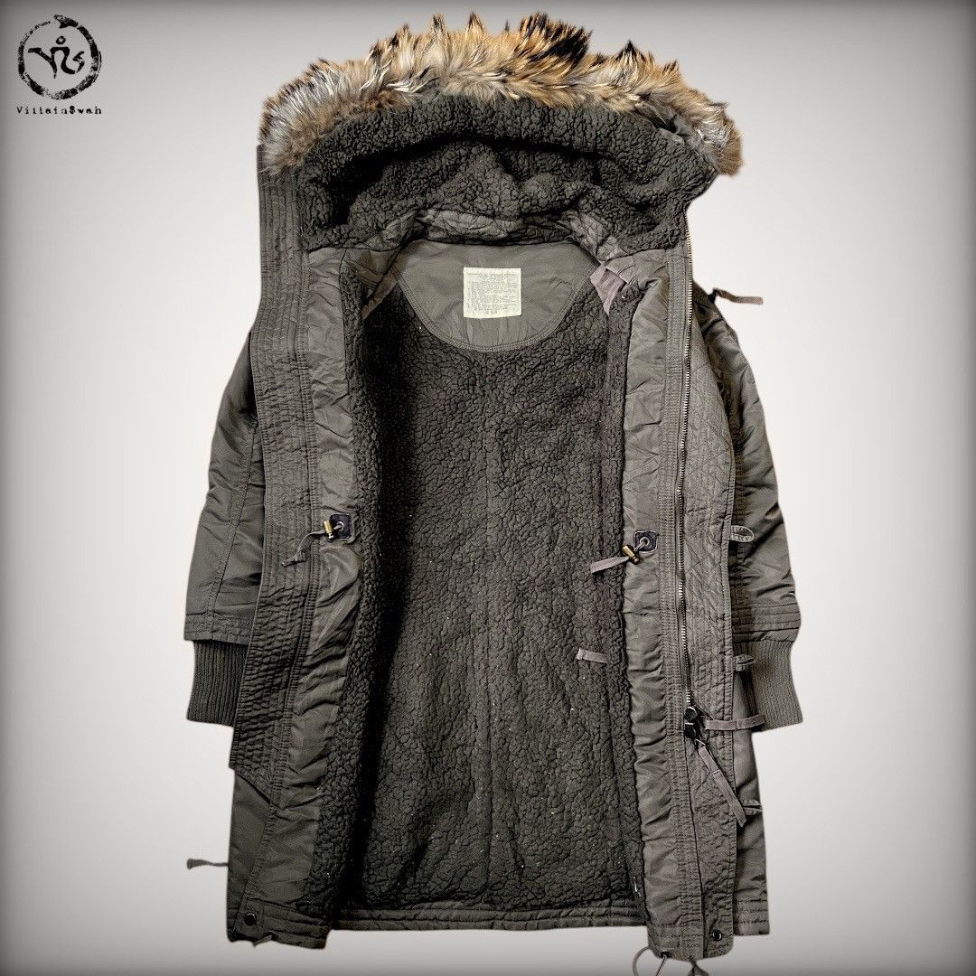 GOA Goa Raccoon Fur Long Jacket | Grailed
