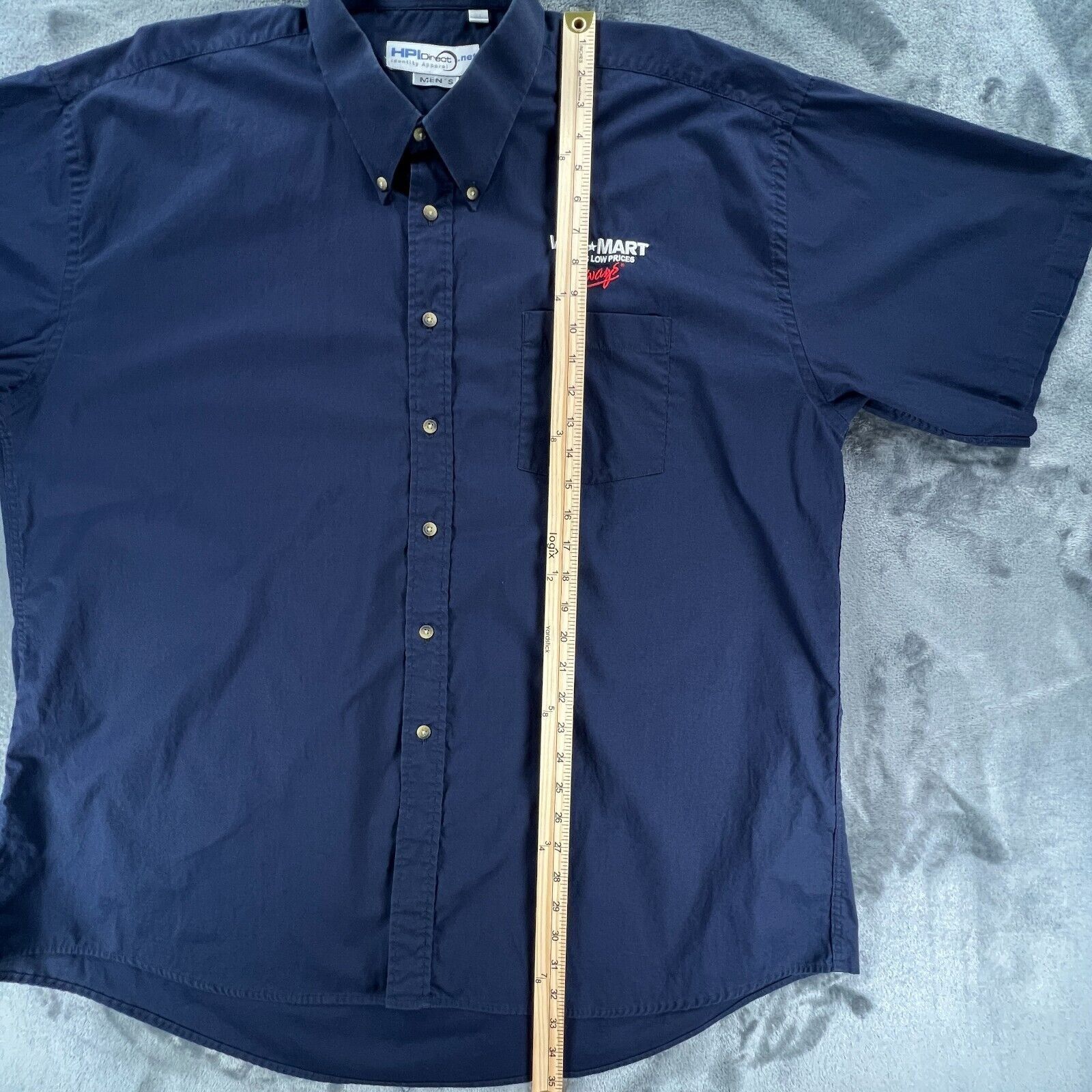 Other Wal-Mart Employee Button Up Shirt Men 3XL XXXL Work Store Size US XXL / EU 58 / 5 - 6 Thumbnail