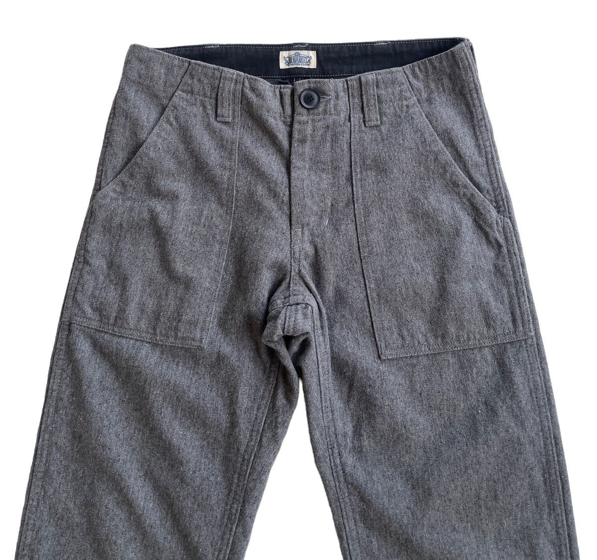 HOLLYWOOD RANCH MARKET HRM Blue Blue Japan Baker Pants Size US 29 - 5 Thumbnail