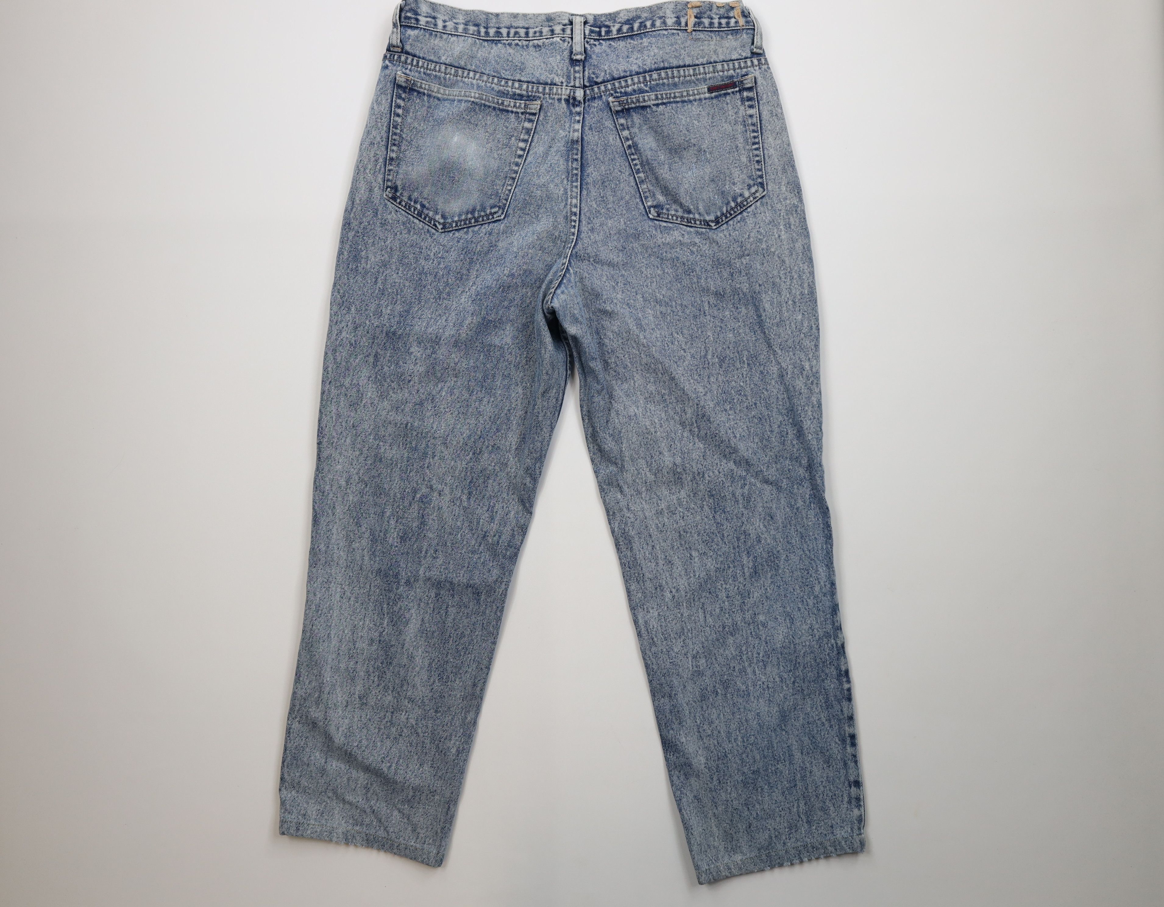 Vintage Vintage 90s Streetwear Relaxed Fit Acid Wash Denim Jeans Size US 38 / EU 54 - 10 Thumbnail