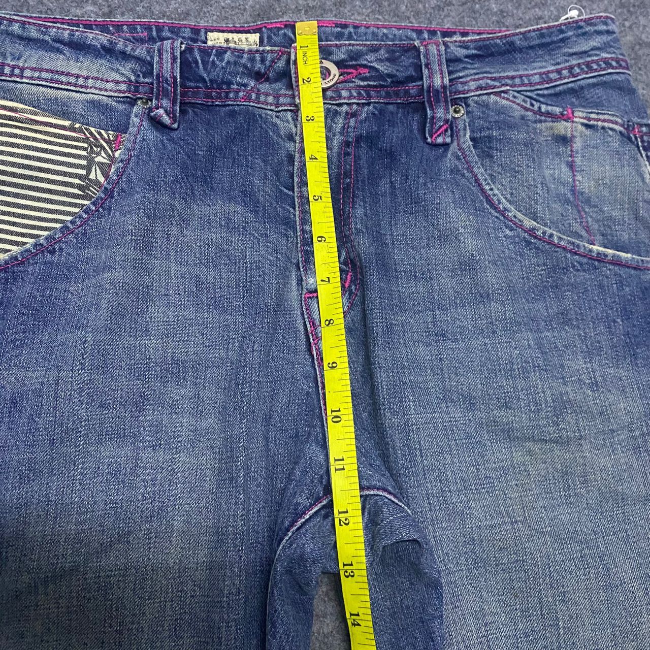 Vintage 💥Best Offer💥Vintage Volcom Stone Distressed Denim Size US 35 - 4 Thumbnail