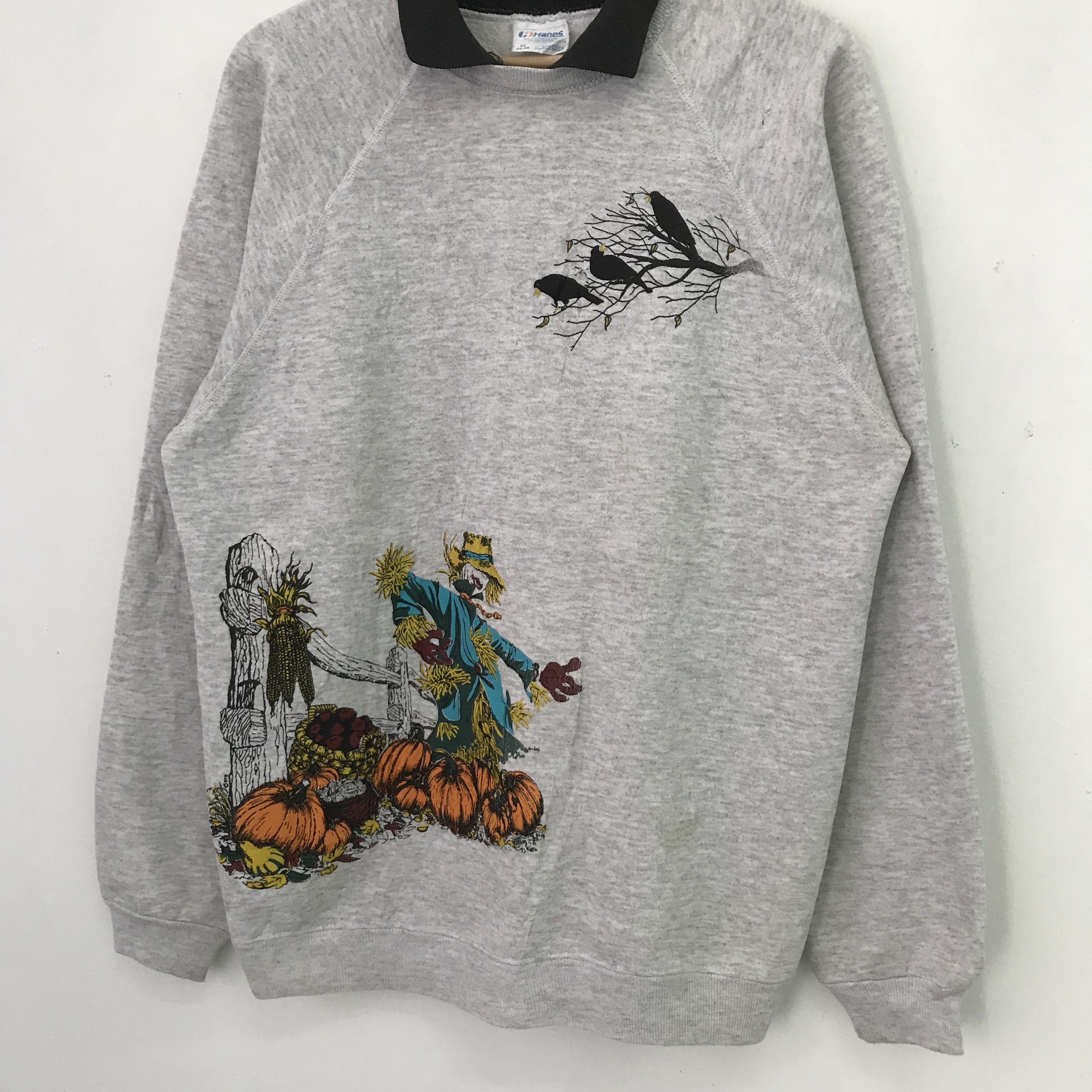 Hanes Vintage 90's Hanes Graphic Sweatshirt Medium - 656 Size US M / EU 48-50 / 2 - 3 Thumbnail