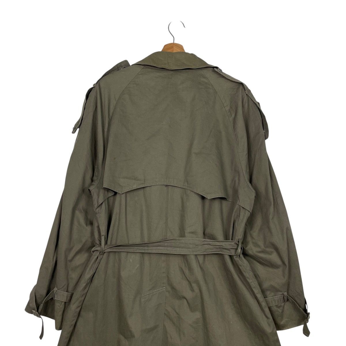 Lanvin Lanvin Double Breasted Khakis Trenchcoat Size US M / EU 48-50 / 2 - 10 Thumbnail