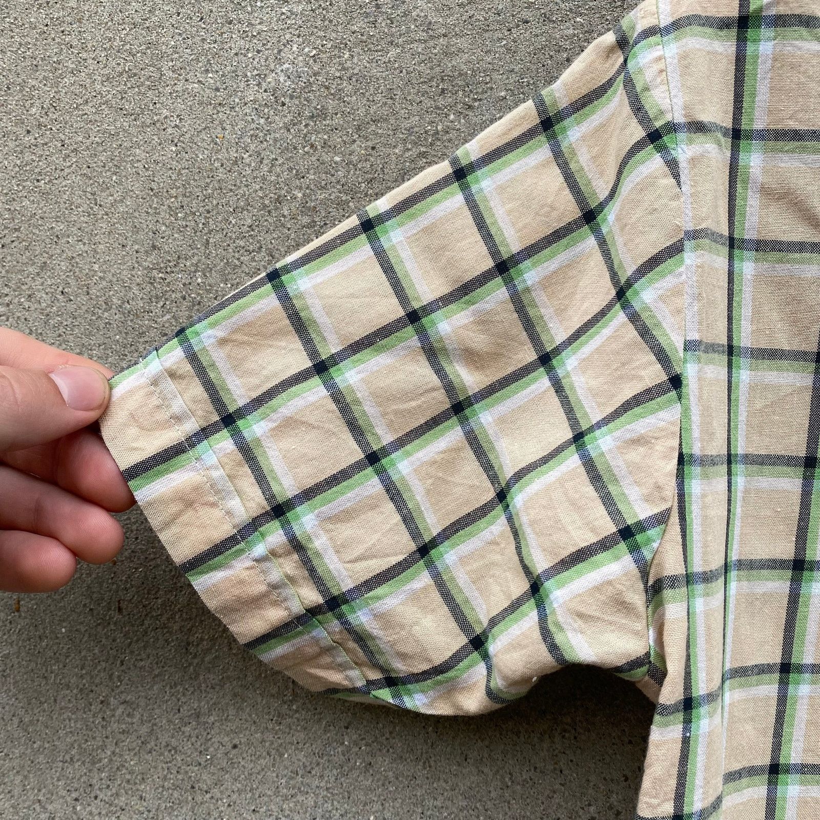 Vintage Vintage Adriana Plaid Short Sleeve Button Down Shirt 70s Size US S / EU 44-46 / 1 - 8 Thumbnail