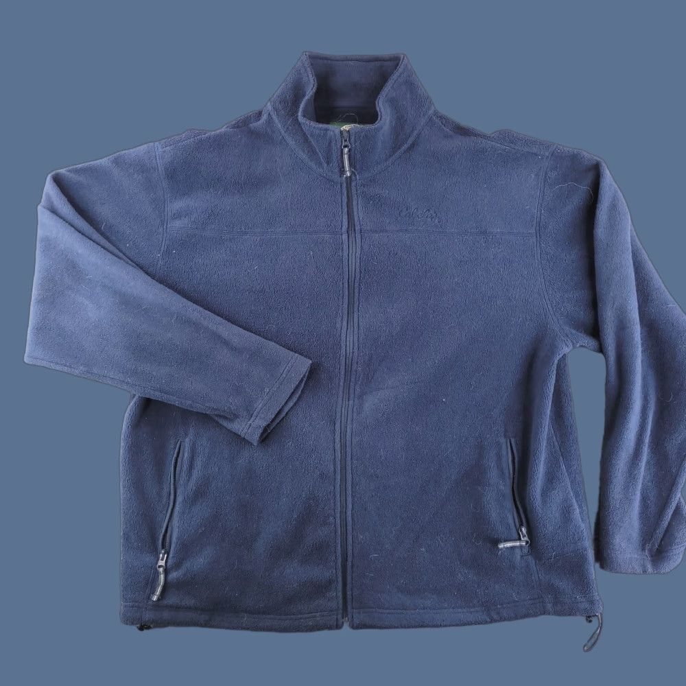 Vintage Cabela's Sweater Full Zip Men 2XL Blue Fleece Regular Size N/A Size US XXL / EU 58 / 5 - 1 Thumbnail