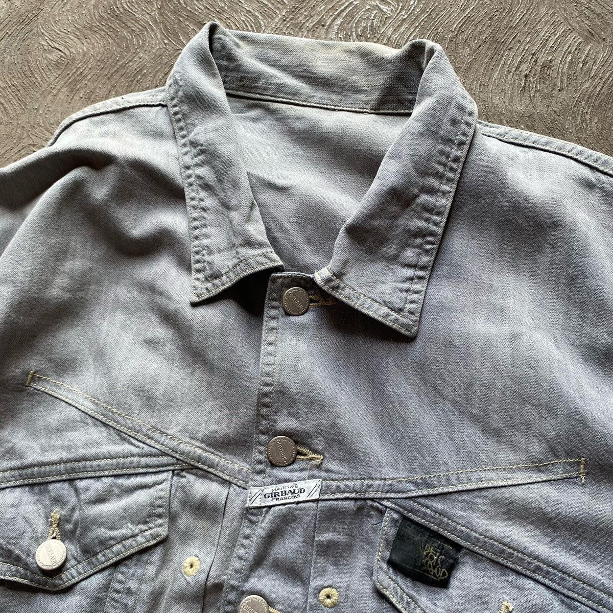 Marithe + Francois Girbaud × Vintage ❌SOLD❌ Vtg Marithe Francois Girbaud Trucker Denim Jacket Size US M / EU 48-50 / 2 - 4 Thumbnail