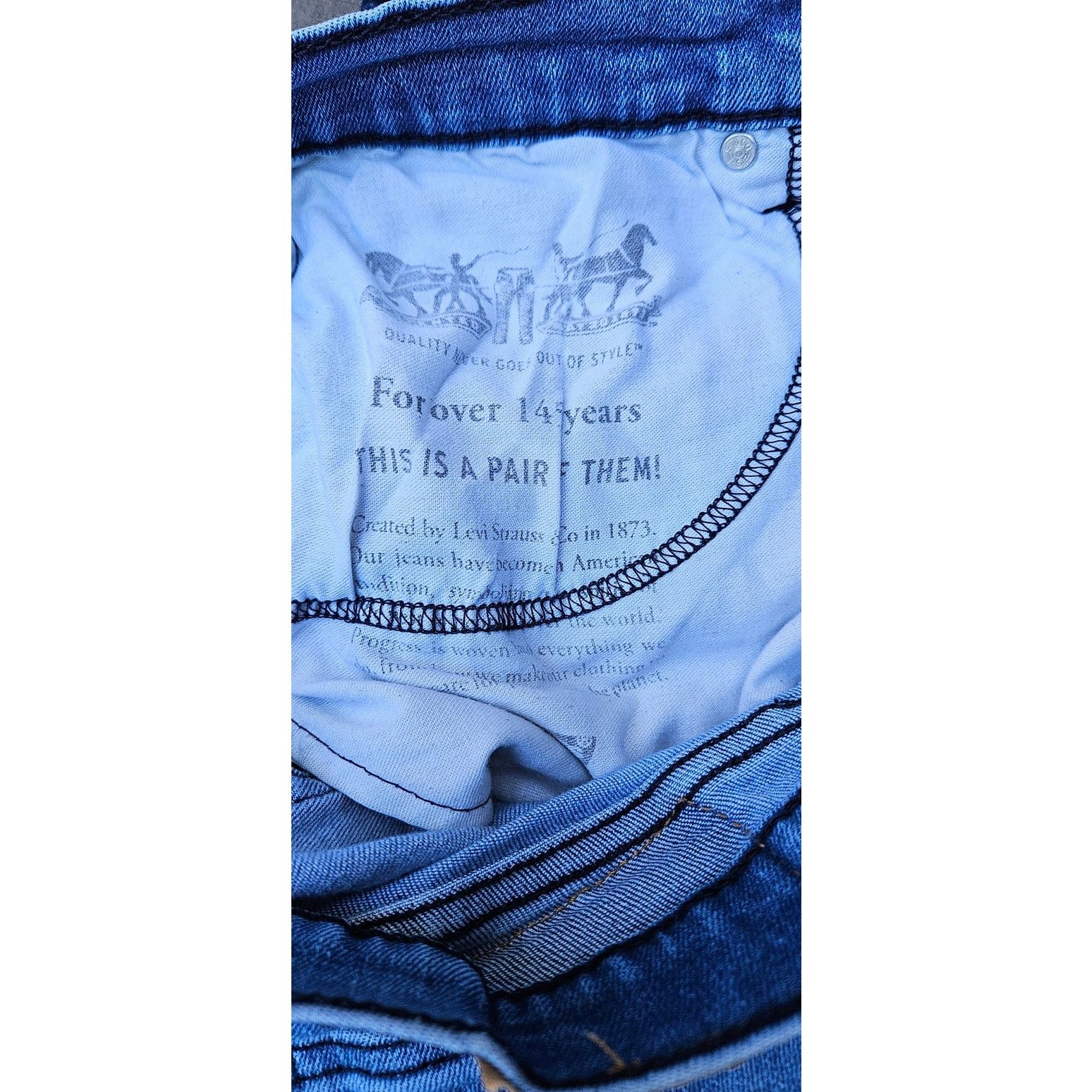 Levi's Men's Levi's Jeans 514, 32 x 34, Gently Worn, Light Wash Size US 32 / EU 48 - 6 Thumbnail