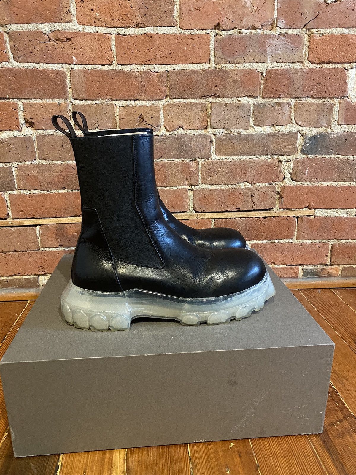 Rick Owens Rick Owens Bozo Tractor Boots Size 43 | Grailed