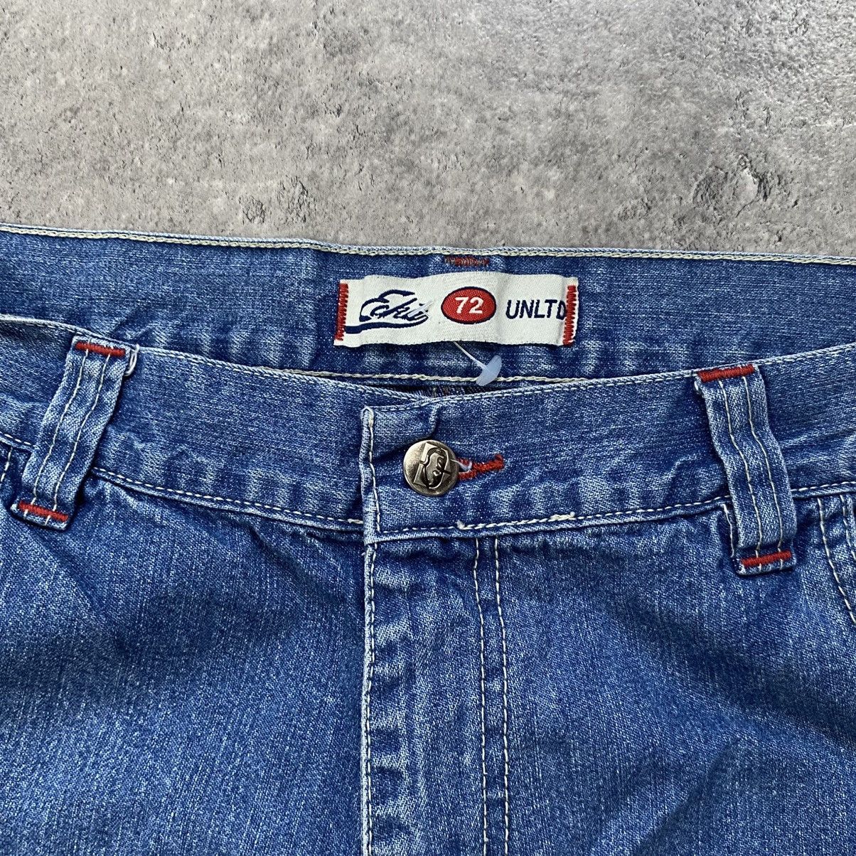 Ecko Unltd. Ecko Unltd. Denim Baggy Jeans Hip Hop style Parachute Retro Size US 33 - 8 Thumbnail