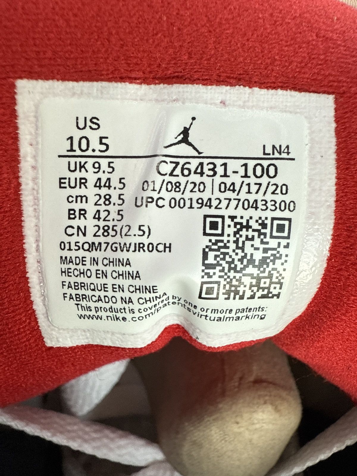 Jordan Brand Air Jordan 3 Retro SE “Fire Red Denim” (2020) **PRE-OWNED** Size US 10.5 / EU 43-44 - 5 Thumbnail