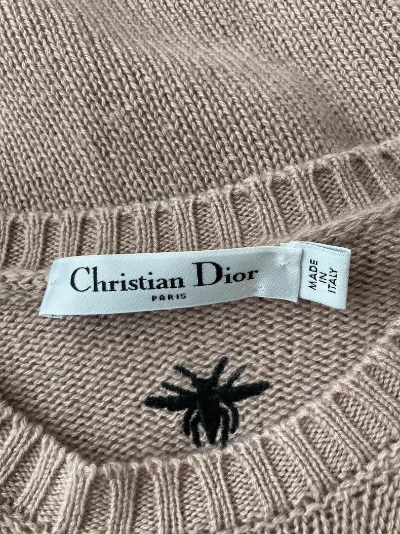 Dior Dior Embroidered cashmere knitted sweater Size XS / US 0-2 / IT 36-38 - 5 Thumbnail