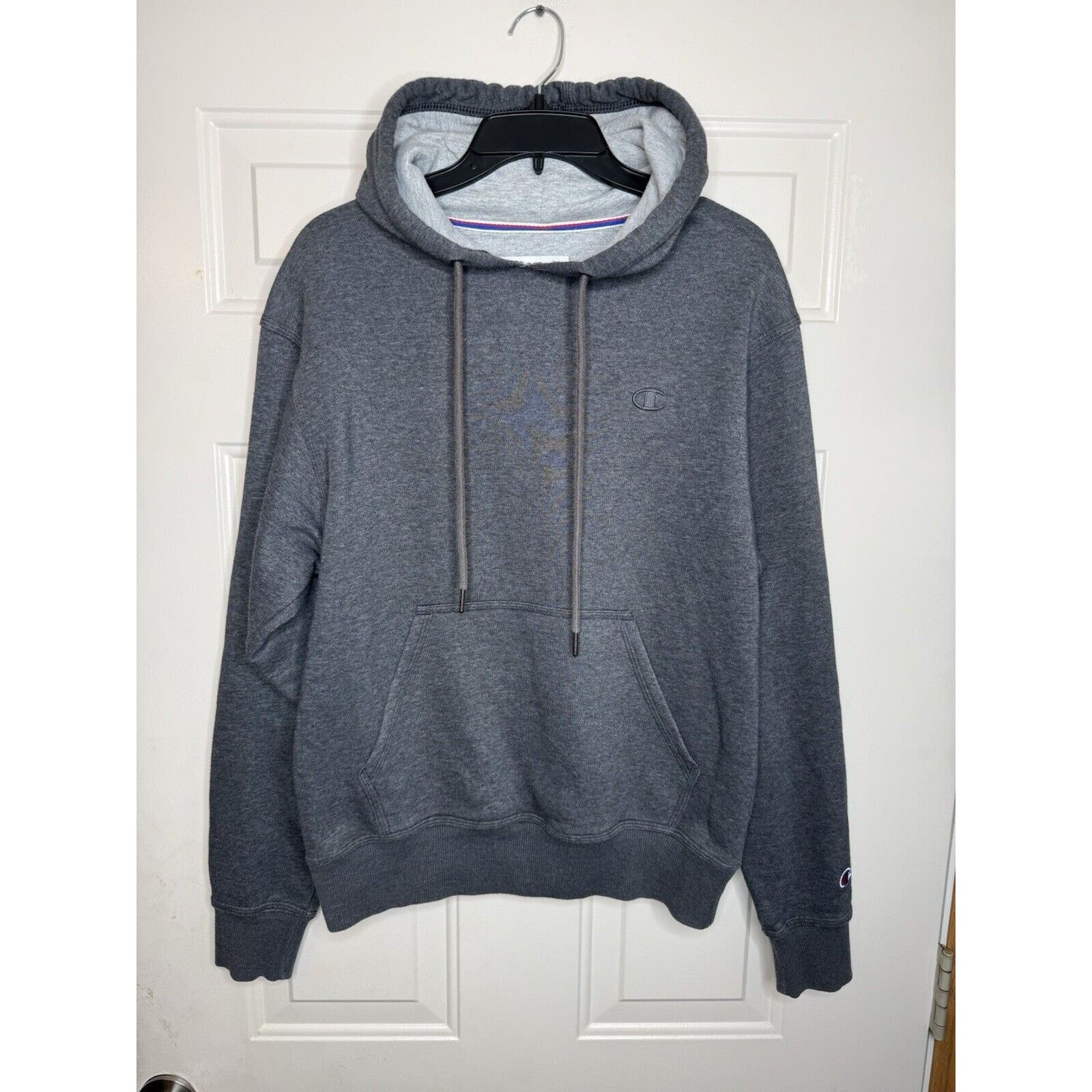Champion Champion Gray Hoodie Pullover Sweatshirt Gray Men’s Small Size US S / EU 44-46 / 1 - 1 Thumbnail