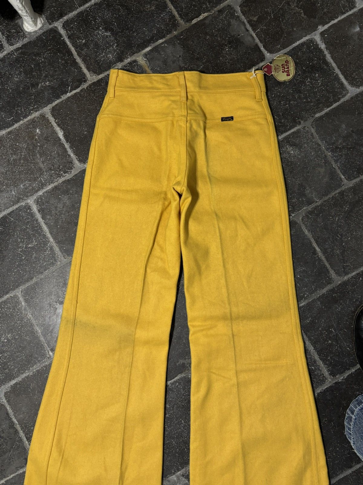 Wrangler 1970s Wrangler Blue Bell Bottoms True Vintage Wool Trouser Size 26" / US 2 / IT 38 - 18 Thumbnail
