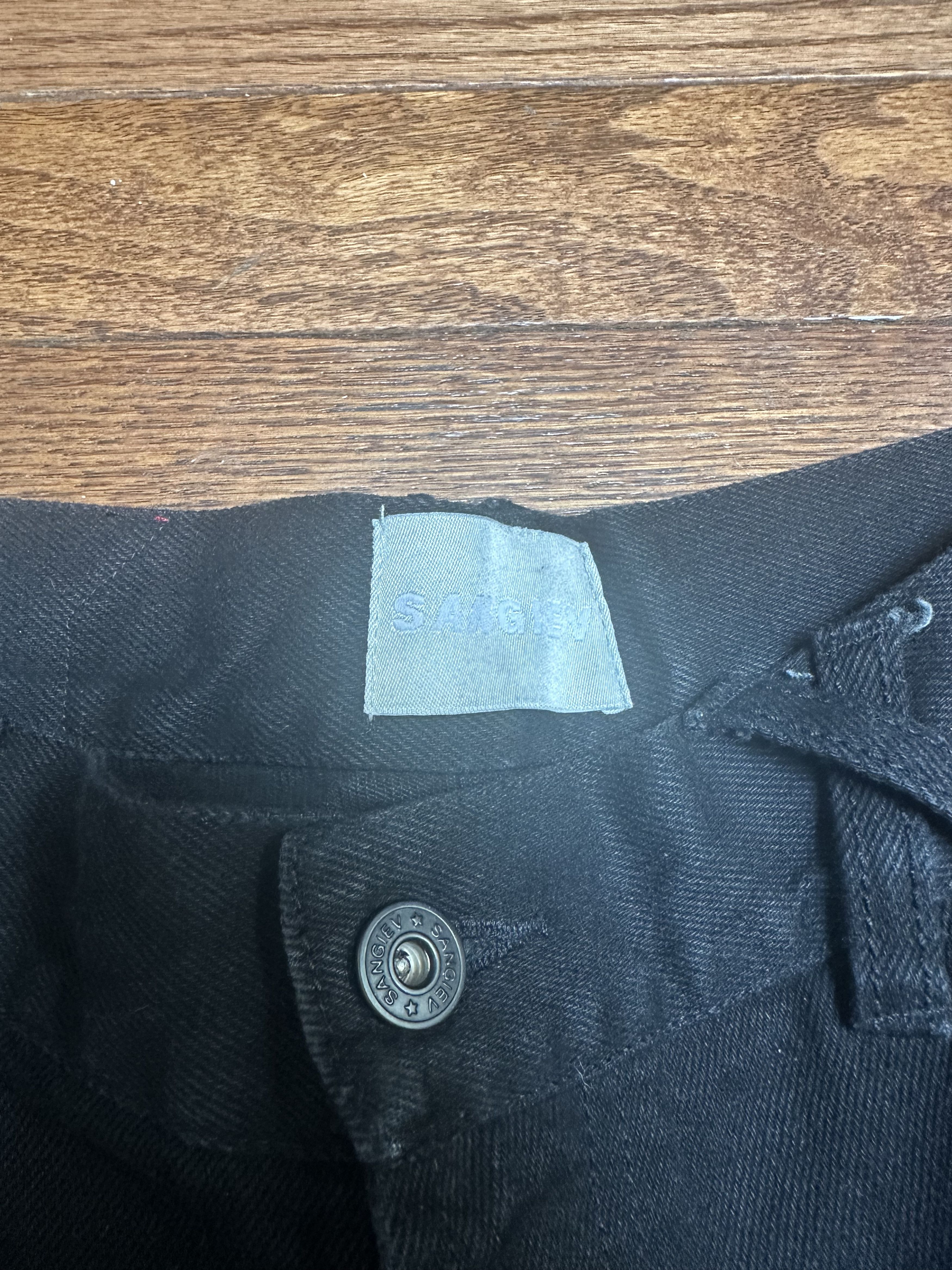 Sangiev Sangiev Flared Knee Embroidery Denim Size US 32 / EU 48 - 4 Thumbnail