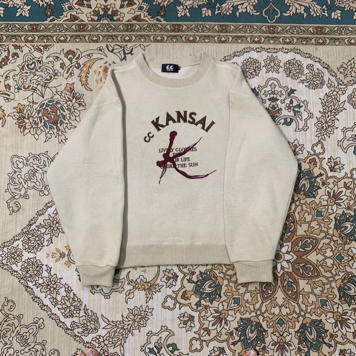 Kansai Yamamoto VINTAGE CC KANSAI SWEATSHIRT Size US M / EU 48-50 / 2 - 1 Thumbnail