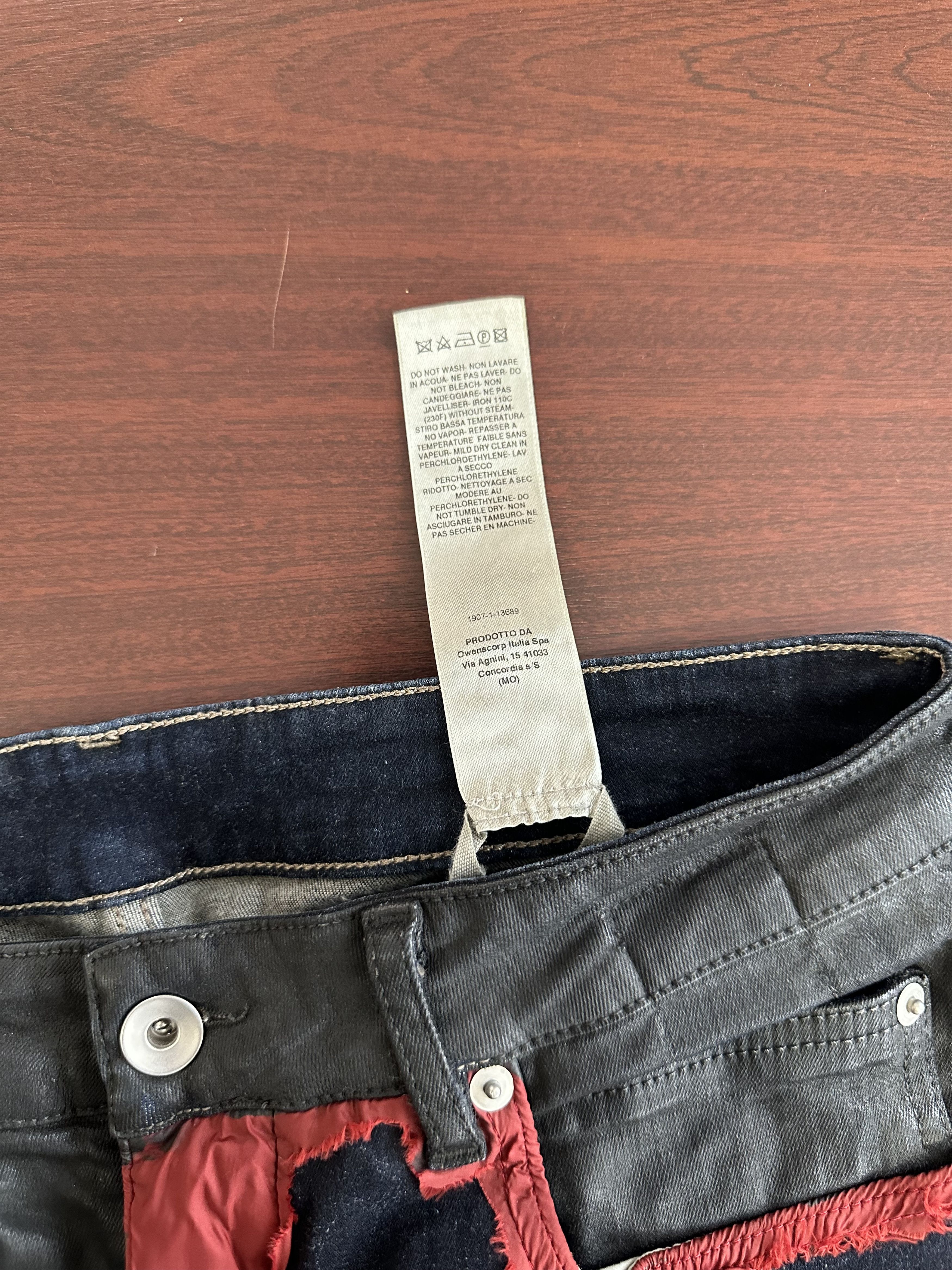 Rick Owens Drkshdw Detroit Cut Jeans Size US 30 / EU 46 - 5 Thumbnail