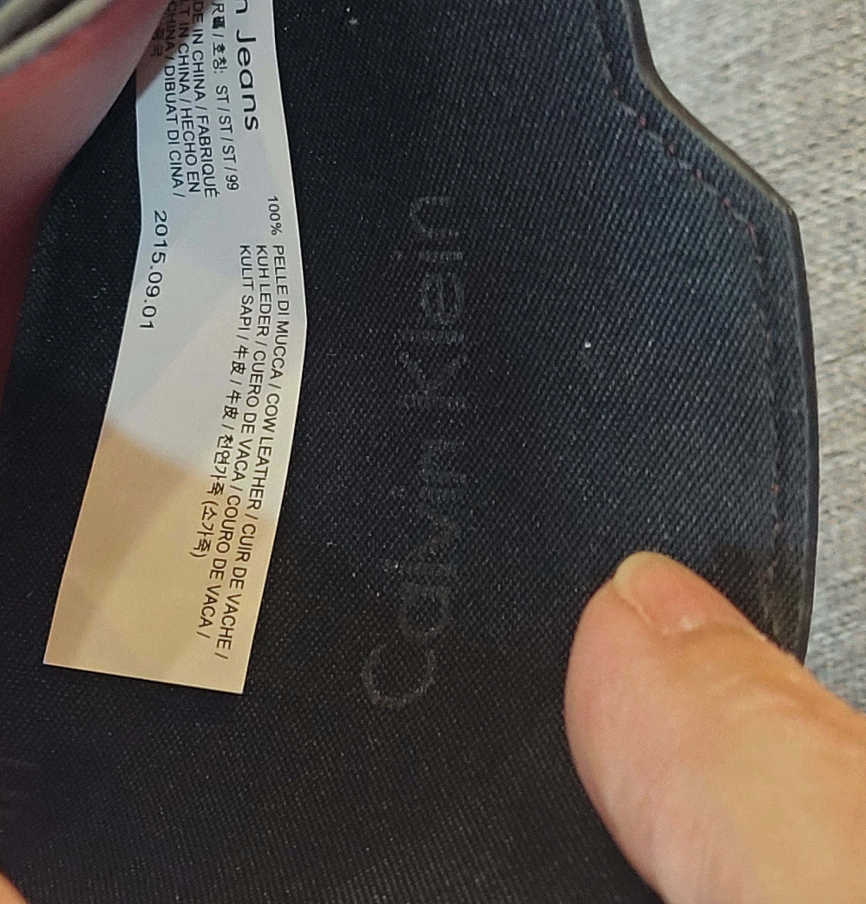 Calvin Klein Calvin Klein Jeans Slim Leather Cardholder Size ONE SIZE - 7 Thumbnail