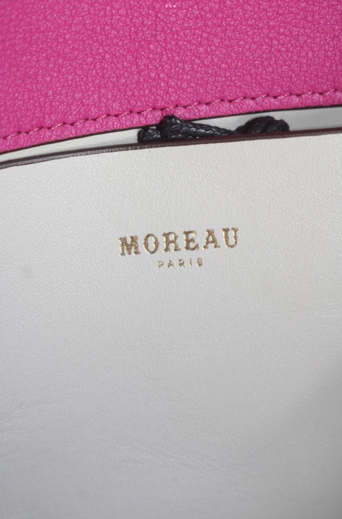Moreau Paris Moreau Womens Pink Fuschia Croisette Small Crossbody Bag Size ONE SIZE - 8 Thumbnail