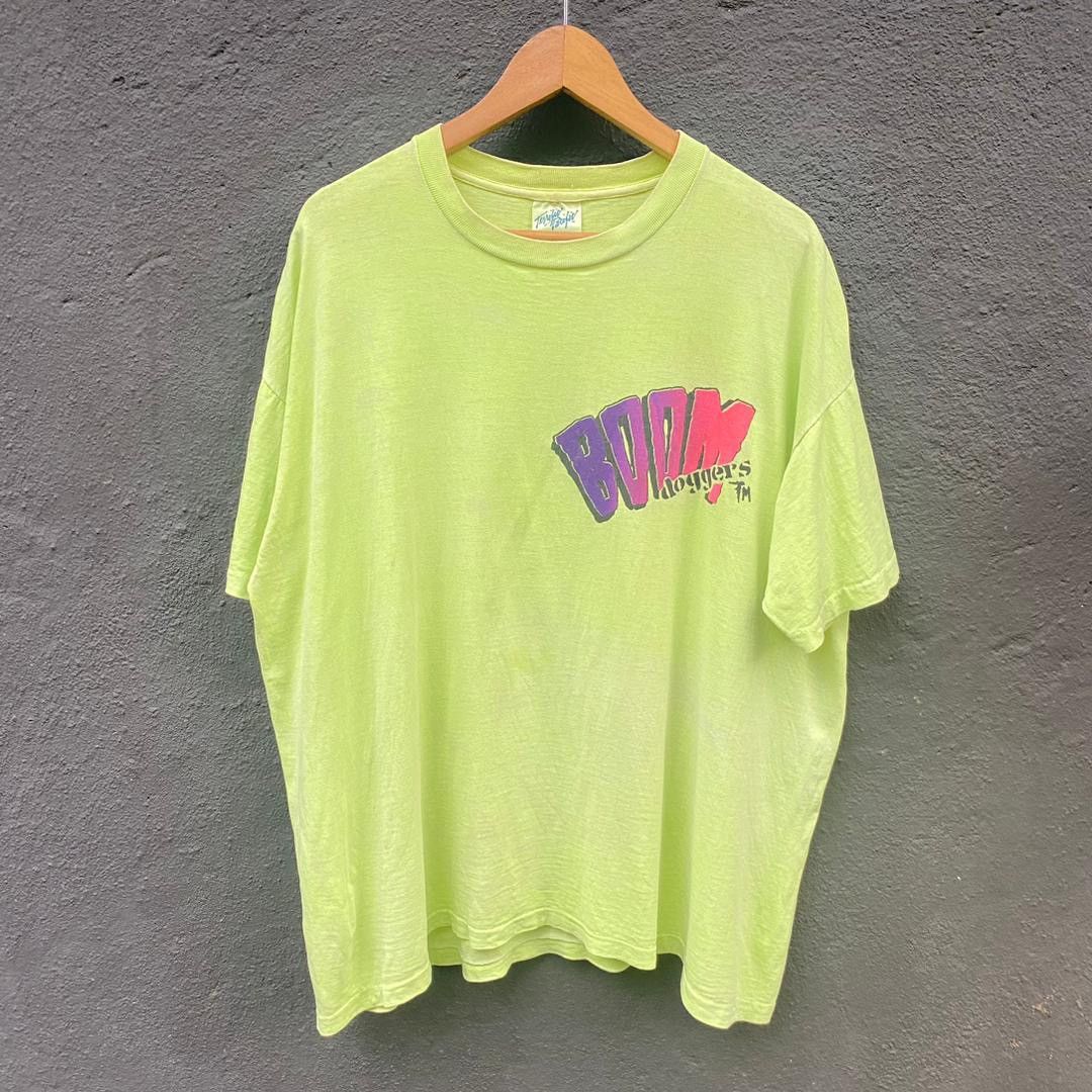 Sun Surf Thrashed Faded Vintage 90s Boom Doggers Surfing Tee Size US XL / EU 56 / 4 - 2 Thumbnail