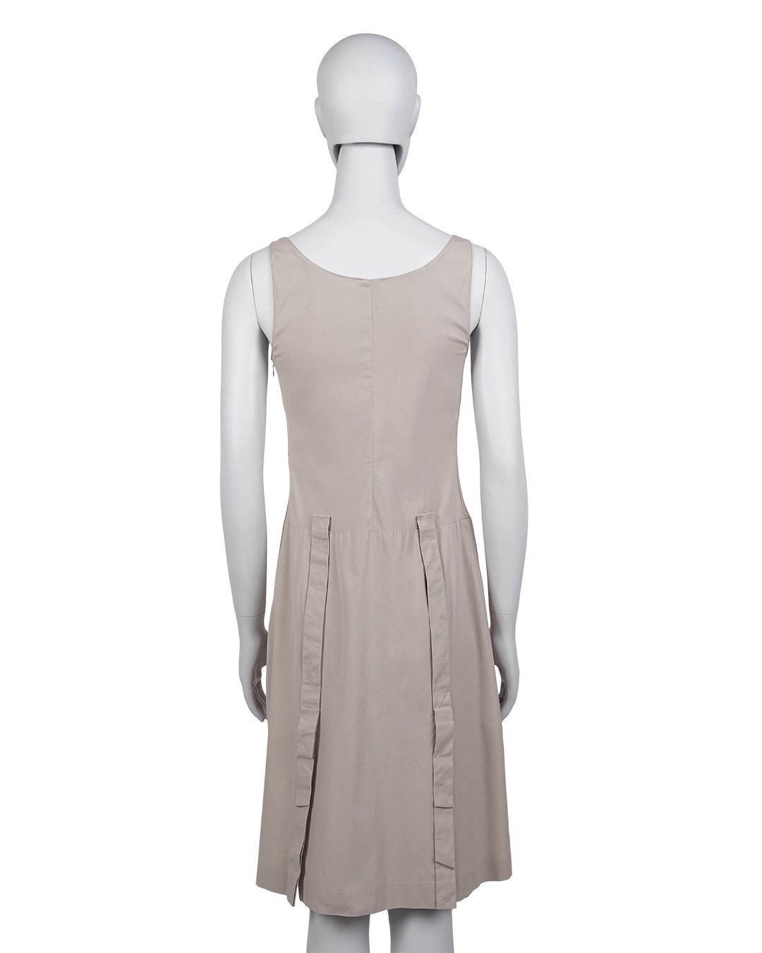 Prada Prada S/S1999 Beige Dress Size M / US 6-8 / IT 42-44 - 8 Thumbnail