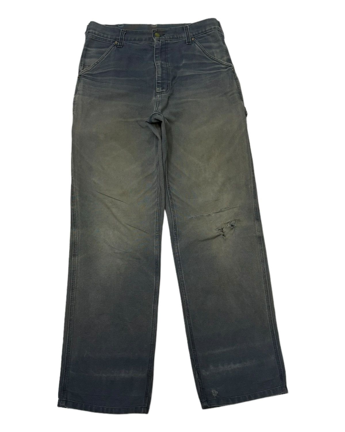 Carhartt 🔥Vintage Carhartt Rusty Carpenter Pants Denim Jeans Size US 33 - 4 Thumbnail