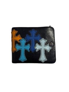 Chrome Hearts Chrome Hearts Wallet with Cross Patches