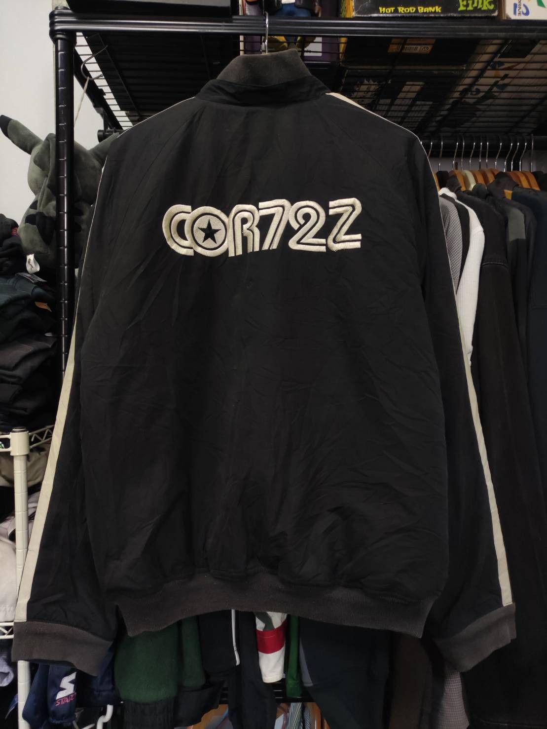 Nike Vtg 00's Nike Cortez72 Logo Bomber Jacket Size US M / EU 48-50 / 2 - 2 Thumbnail