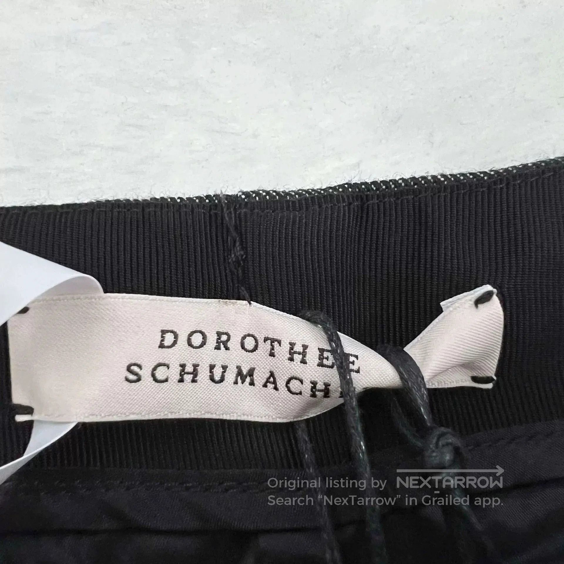 DOROTHEE SCHUMACHER dorothee schumacher patterned denim skirt. Size 23" - 3 Thumbnail