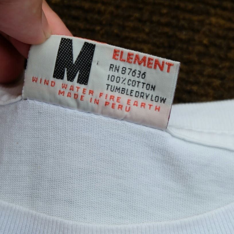 Element Element Skateboard white t shirt tee Short sleeved Size US M / EU 48-50 / 2 - 2 Thumbnail