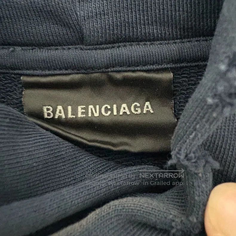 Balenciaga Balenciaga SS24 Logo Print Hoodie. Size US S / EU 44-46 / 1 - 3 Thumbnail