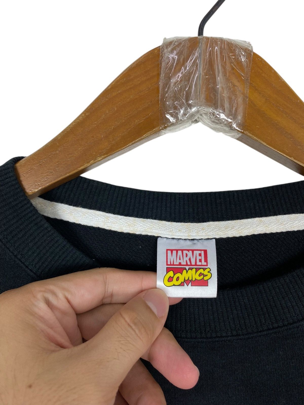 Marvel Comics Rare‼️ Marvel Box Logo Sweatshirt Size US M / EU 48-50 / 2 - 3 Thumbnail