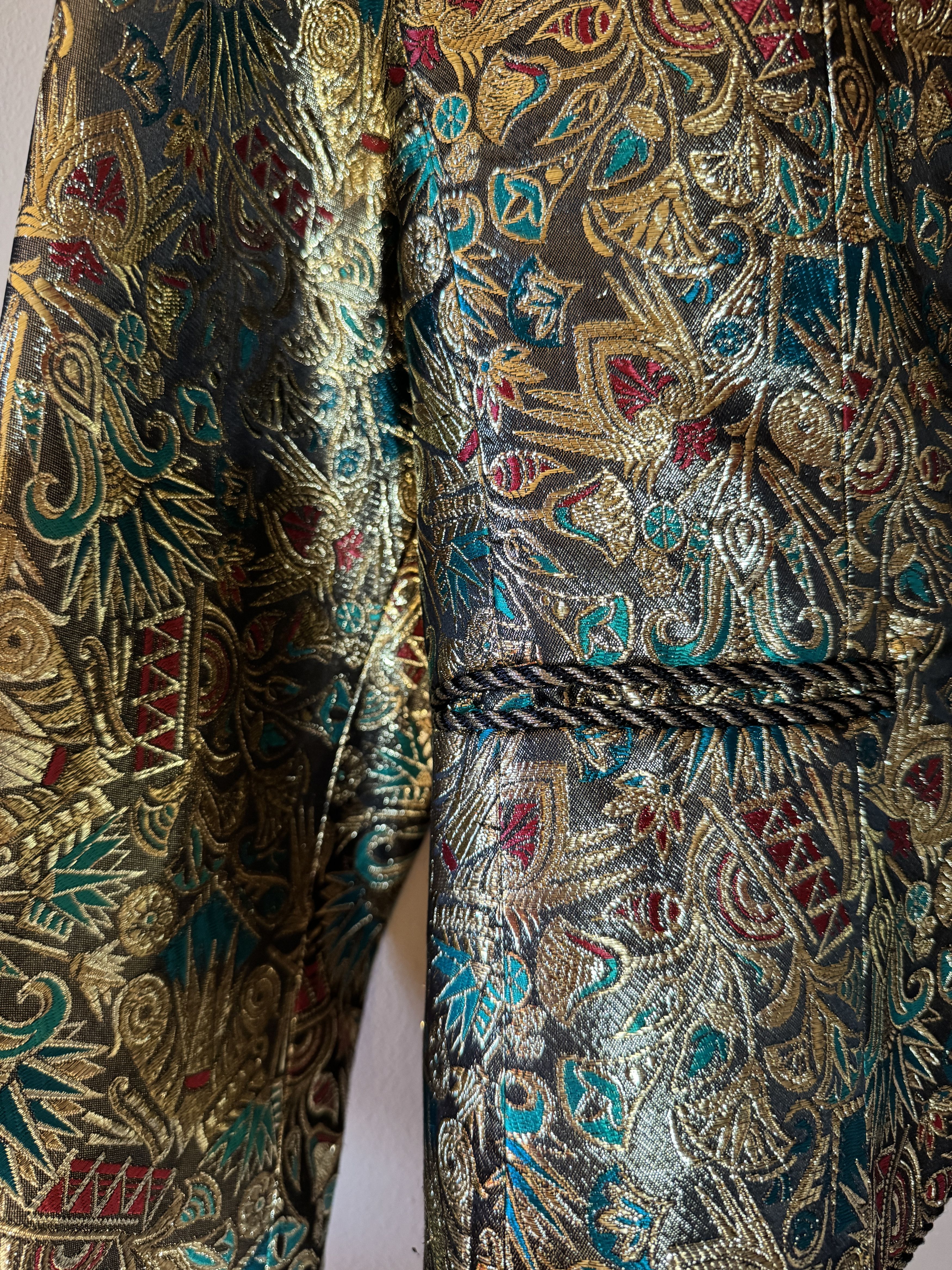 Guy Laroche Gold Brocade Vintage Jacket Size S / US 4 / IT 40 - 8 Thumbnail