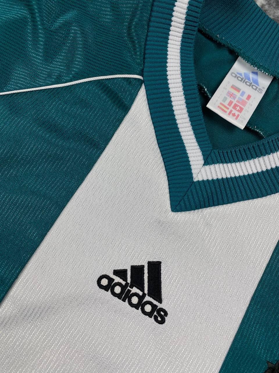 Adidas Adidas Germany 1998 2000 Away Football Shirt Soccer Jersey Size US L / EU 52-54 / 3 - 4 Thumbnail