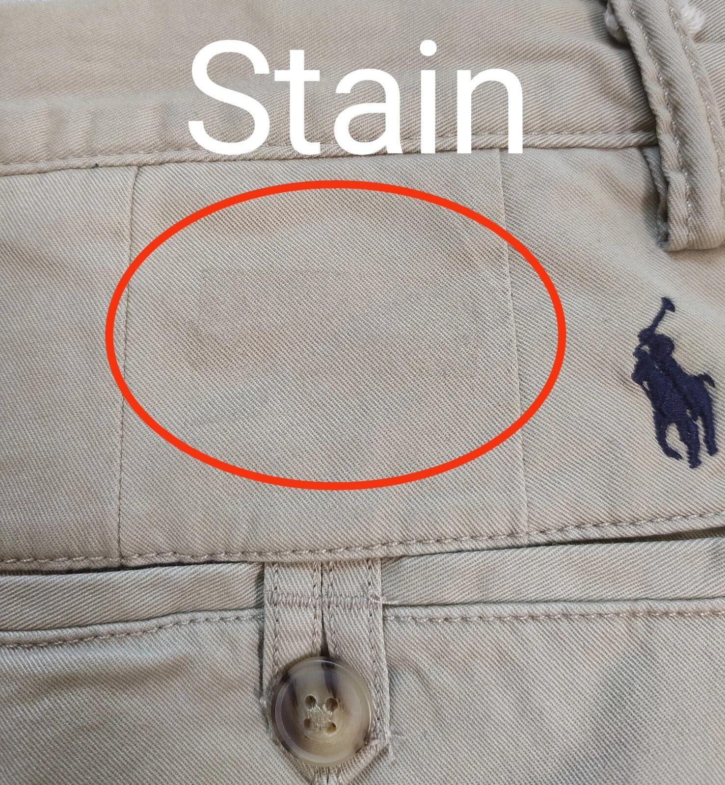 Polo Ralph Lauren Polo Ralph Lauren Slim Stretch Fit Chino Trouser FTP 0001 Size US 29 - 10 Thumbnail